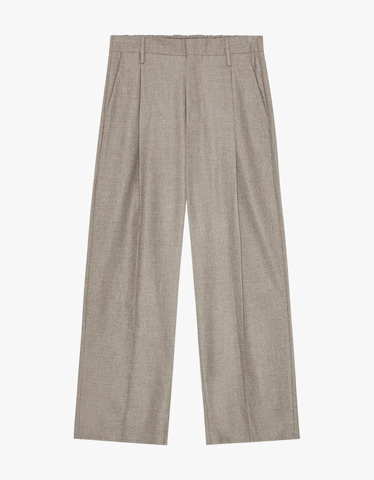 Kay Pleated Trousers 10005 - Desert Khaki 109