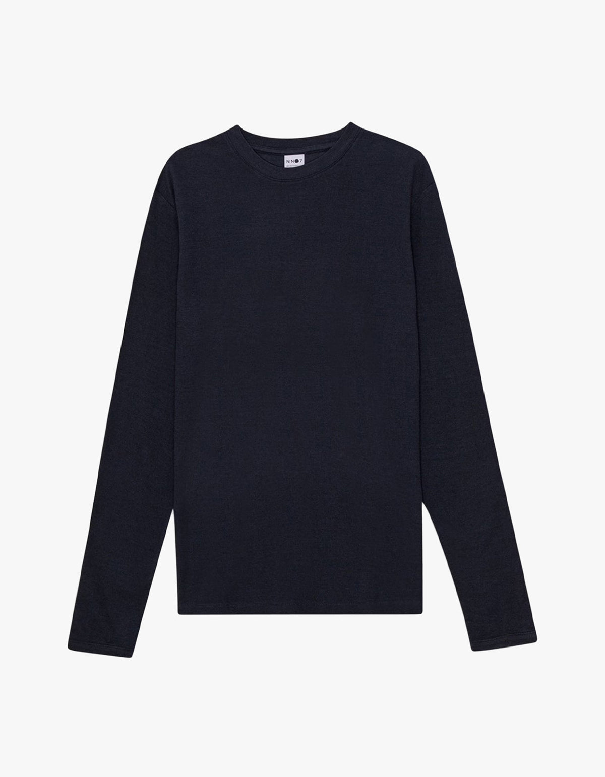 Clive L/S Waffle 3323 - Navy Blue