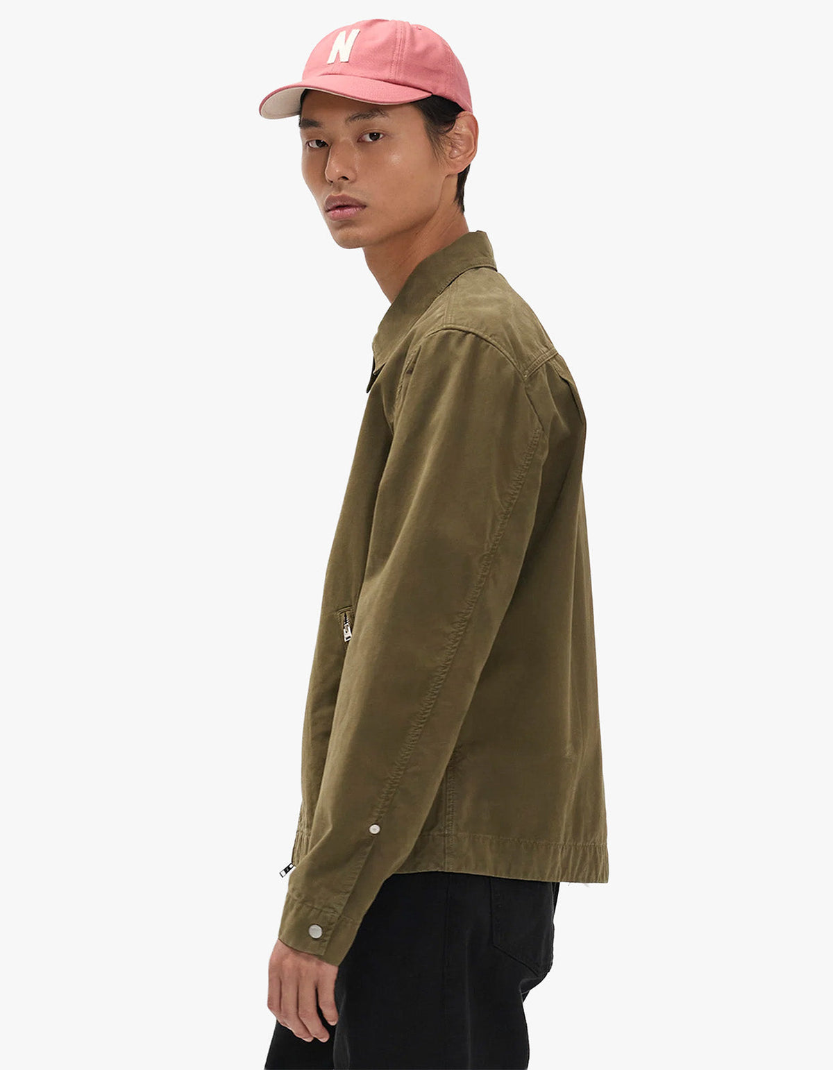 Raabjerg Canvas Jacket - Olive Night