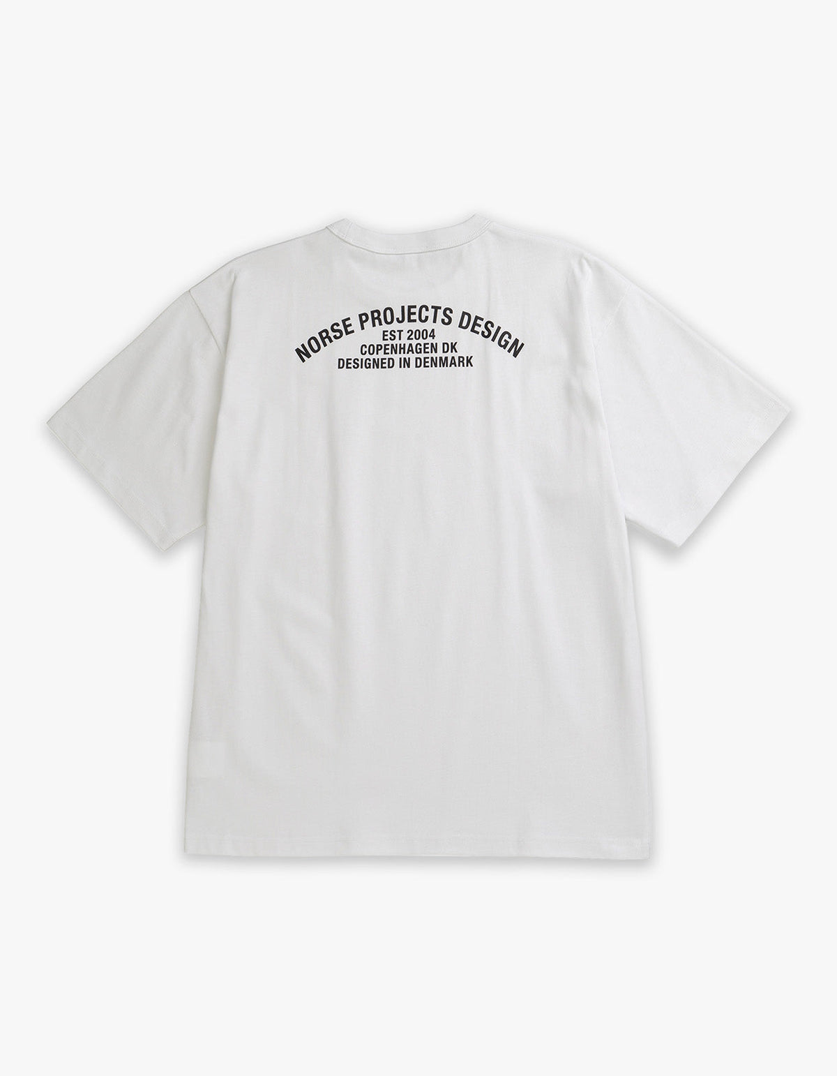 Snekkersten Organic Arch Print T Shirt - White