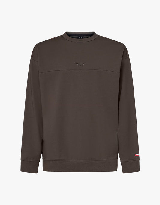 New Retro Fleece L/S Crew 1.0 - Shadow/Black