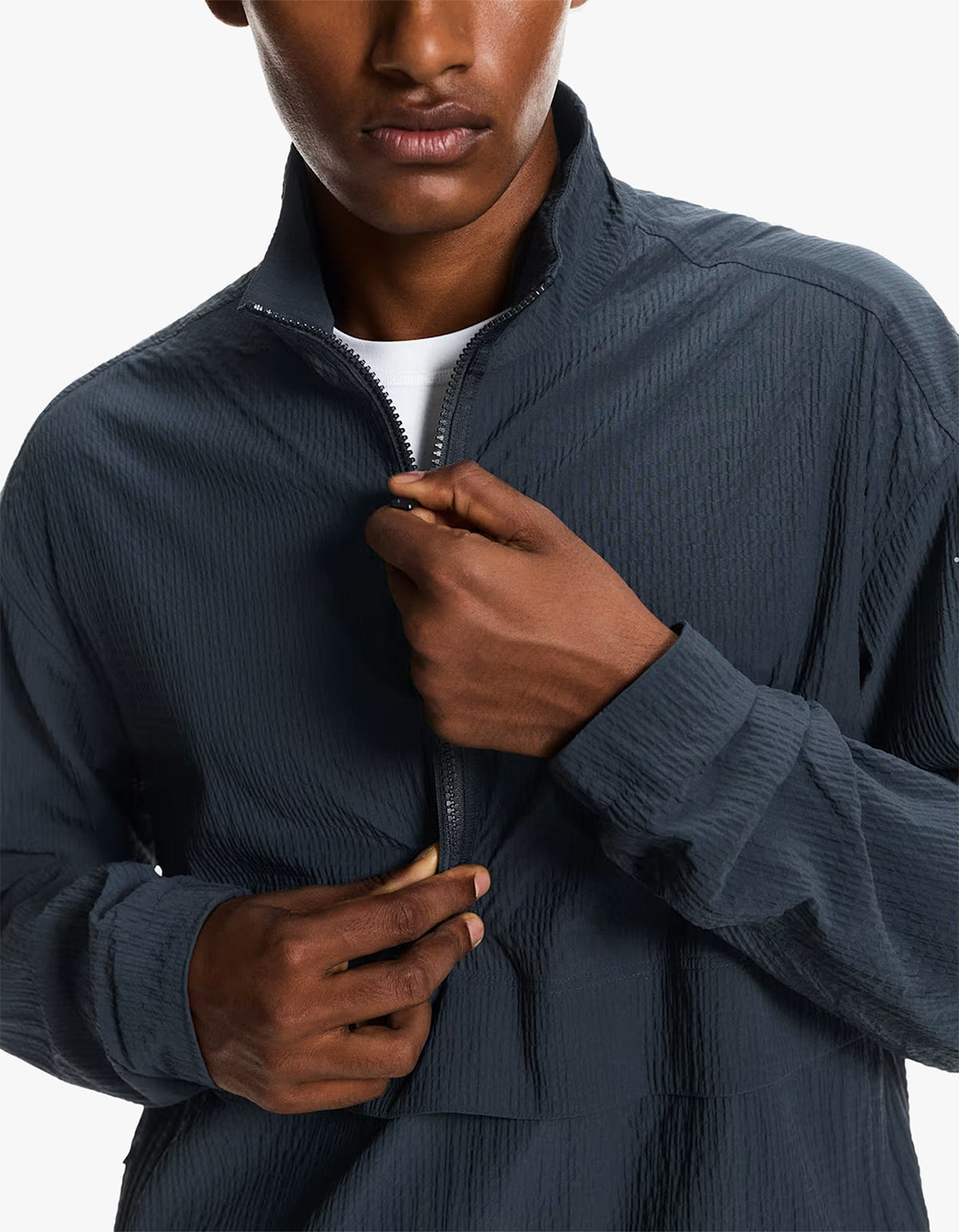 Courtside 1/2 Zip Eaze 1 Jacket - Midnight