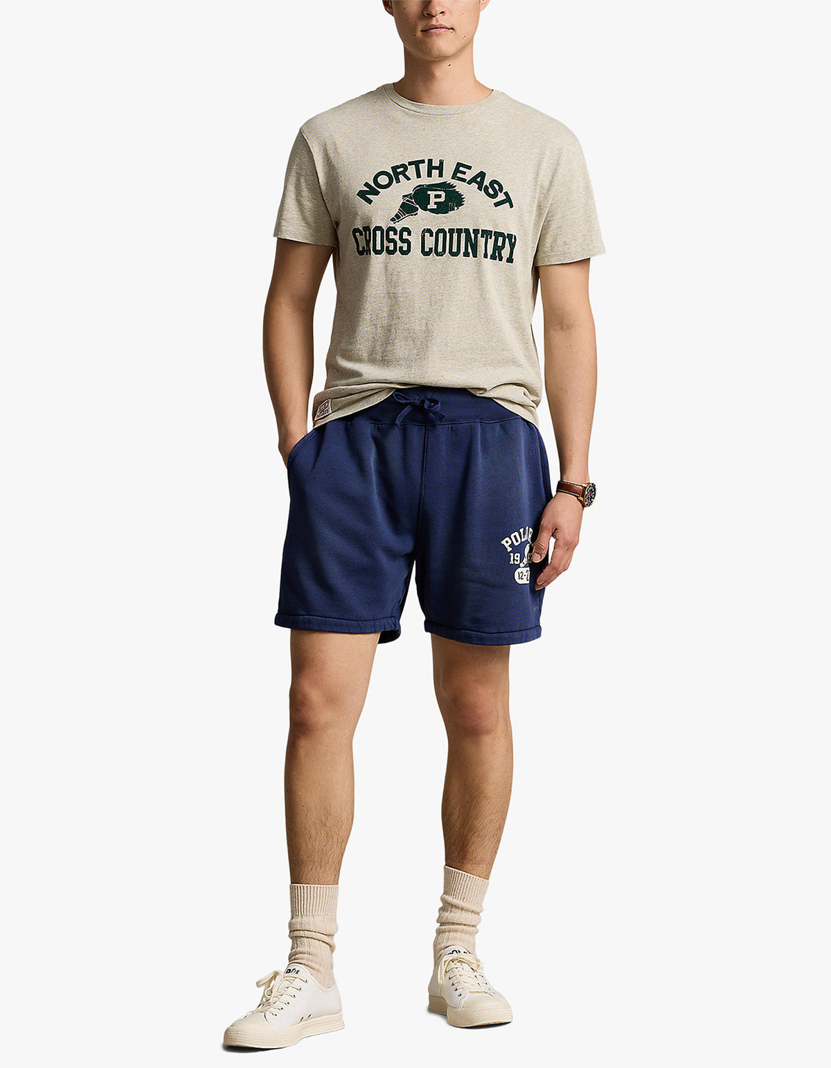 Cross Country Short Sleeve T Shirt - Lt Vintage Hthr