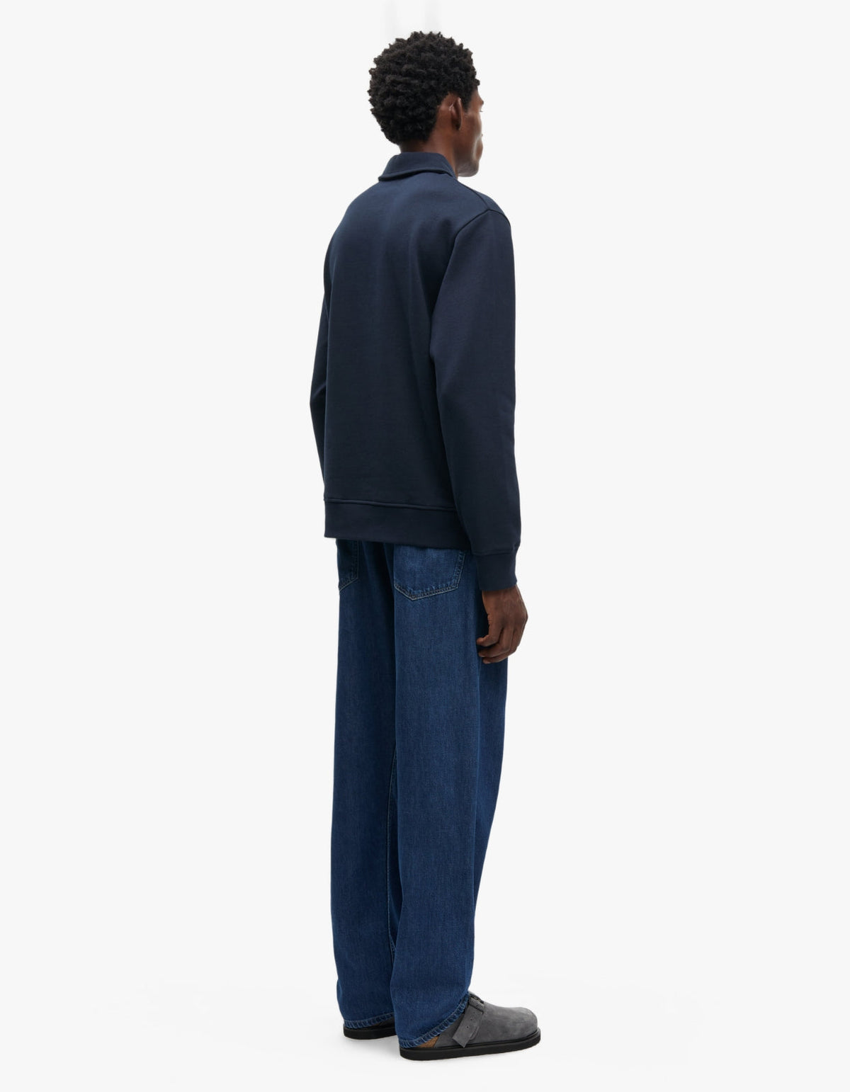 Saroger Pleat Jeans 16014 - Washed Soft Denim
