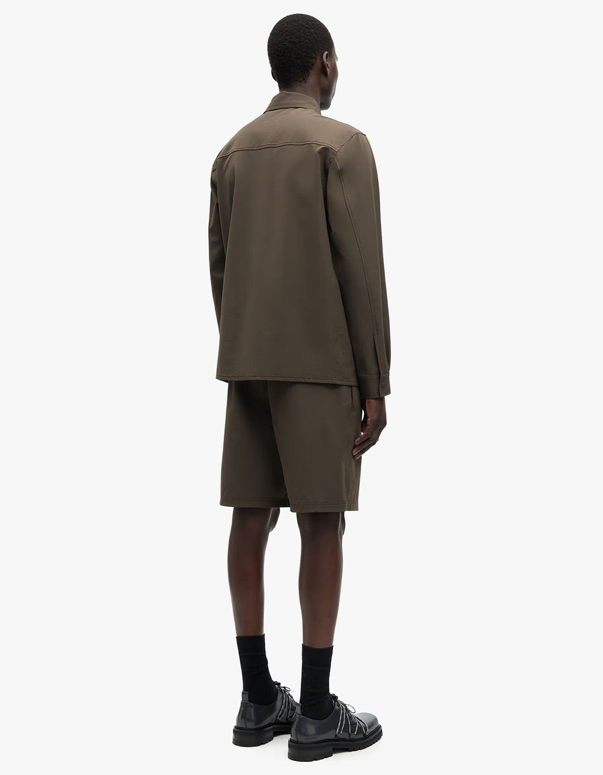 Sadamon X Overshirt 15913 - Black Olive