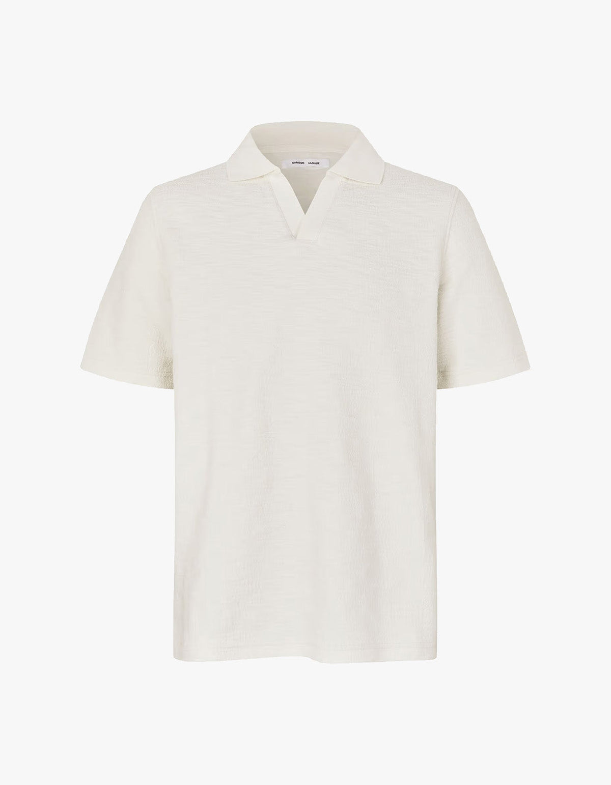 Samac V Neck Polo 15974 - Clear Cream