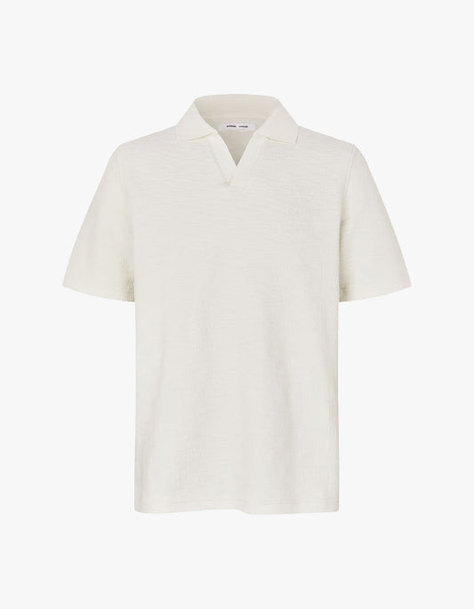 Samac V Neck Polo 15974 - Clear Cream