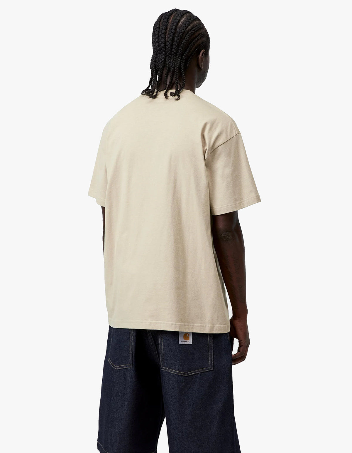 S/S Cloud Script T Shirt - Barchan