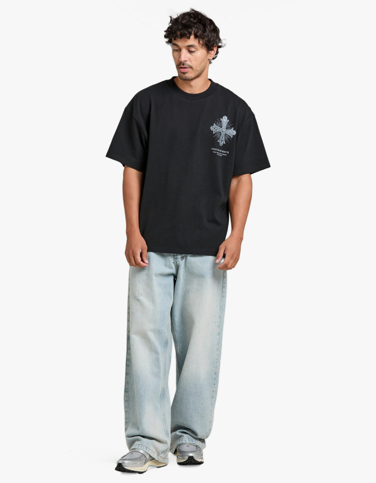 False Idols Ekcess S/S Tee - Jet Black