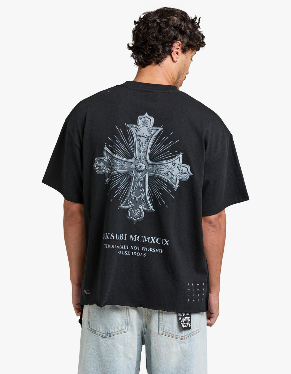 False Idols Ekcess S/S Tee - Jet Black