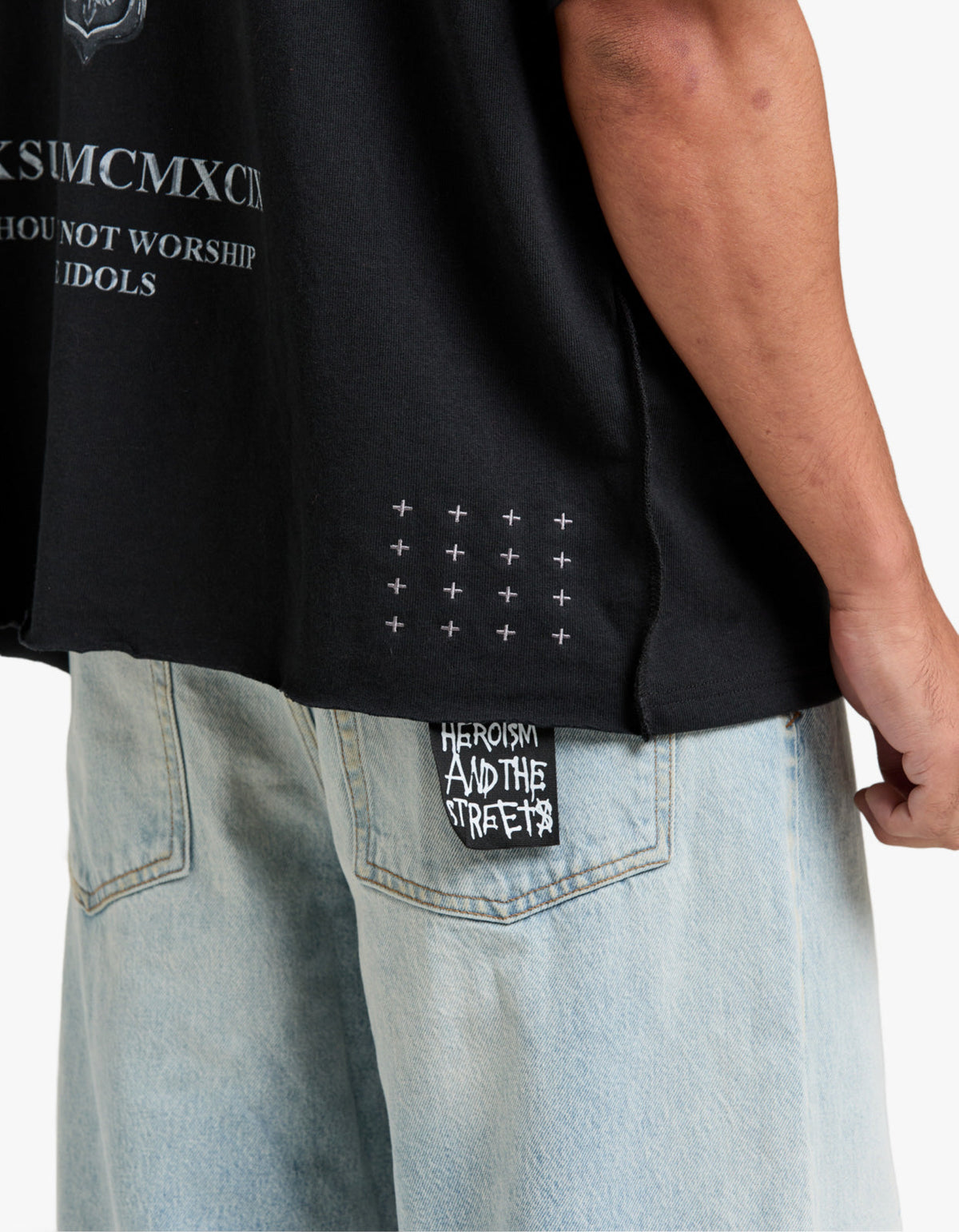False Idols Ekcess S/S Tee - Jet Black