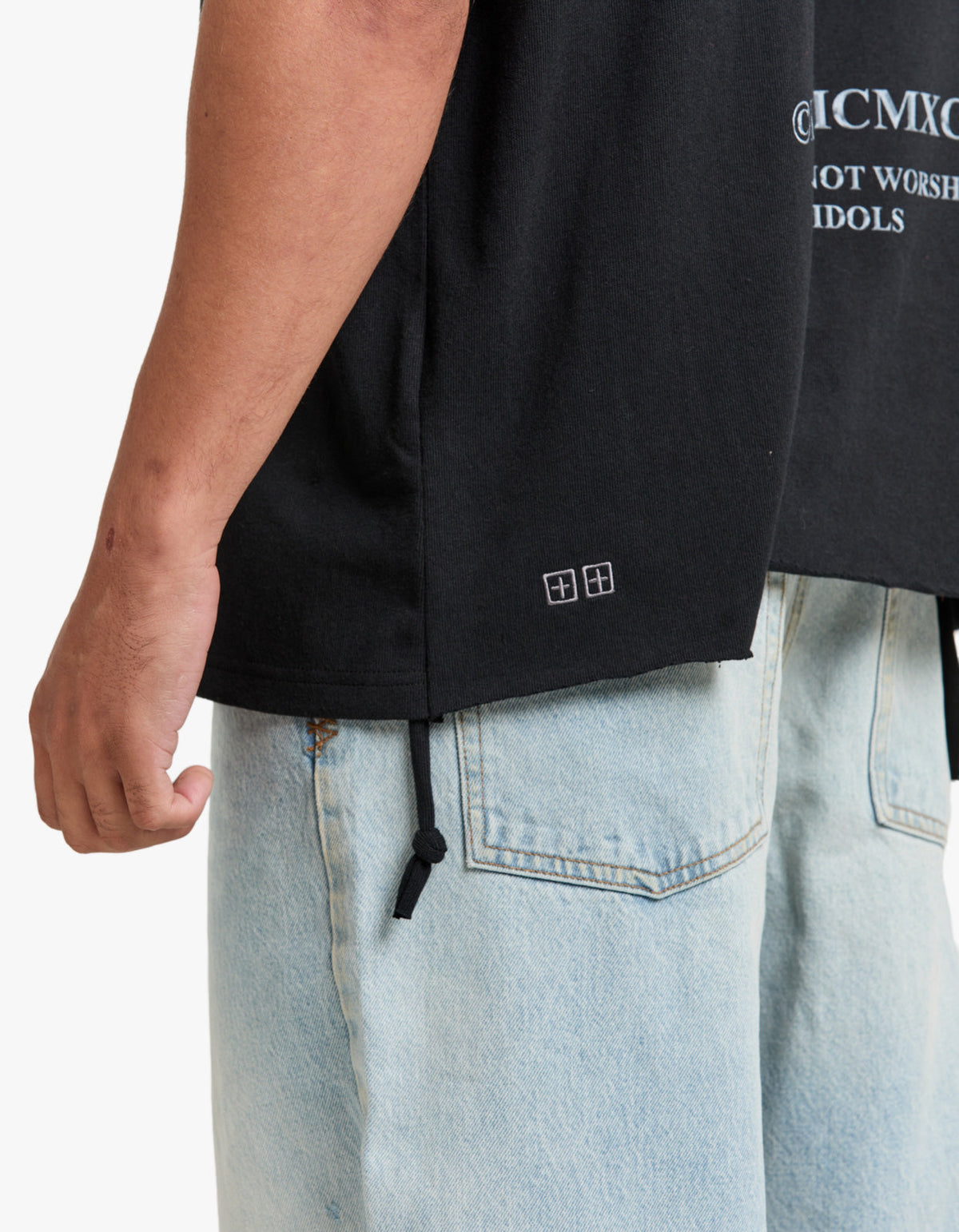 False Idols Ekcess S/S Tee - Jet Black