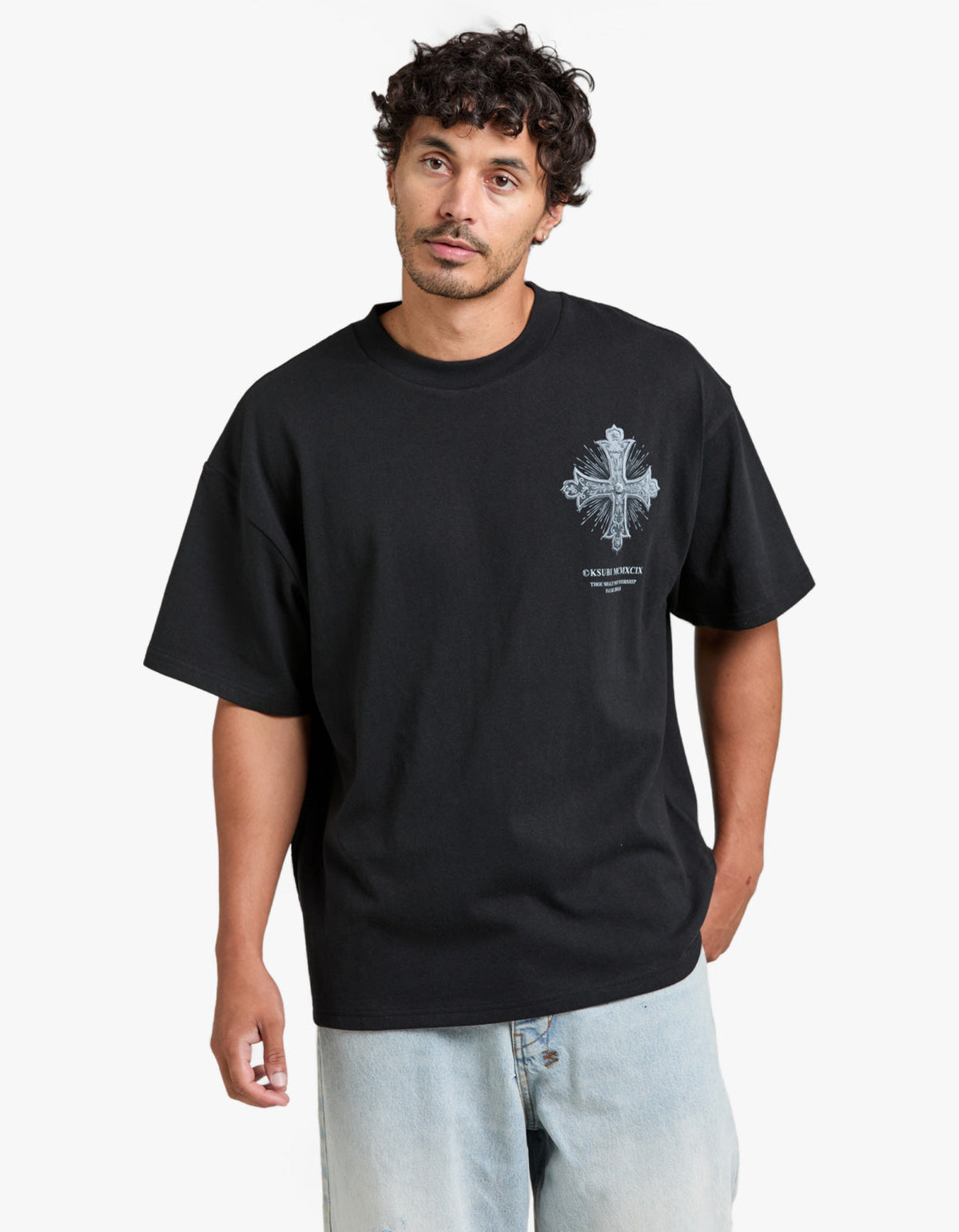 False Idols Ekcess S/S Tee - Jet Black