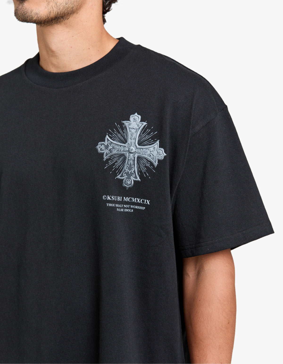 False Idols Ekcess S/S Tee - Jet Black