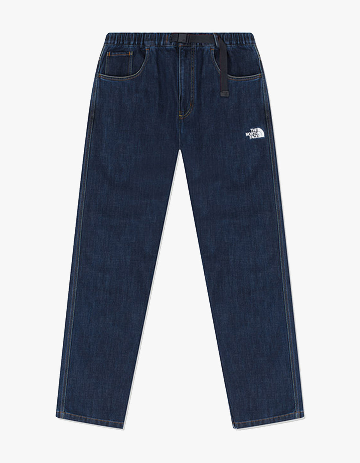 Mens Denim Cordura Pants - Dark Indigo Denim Wash