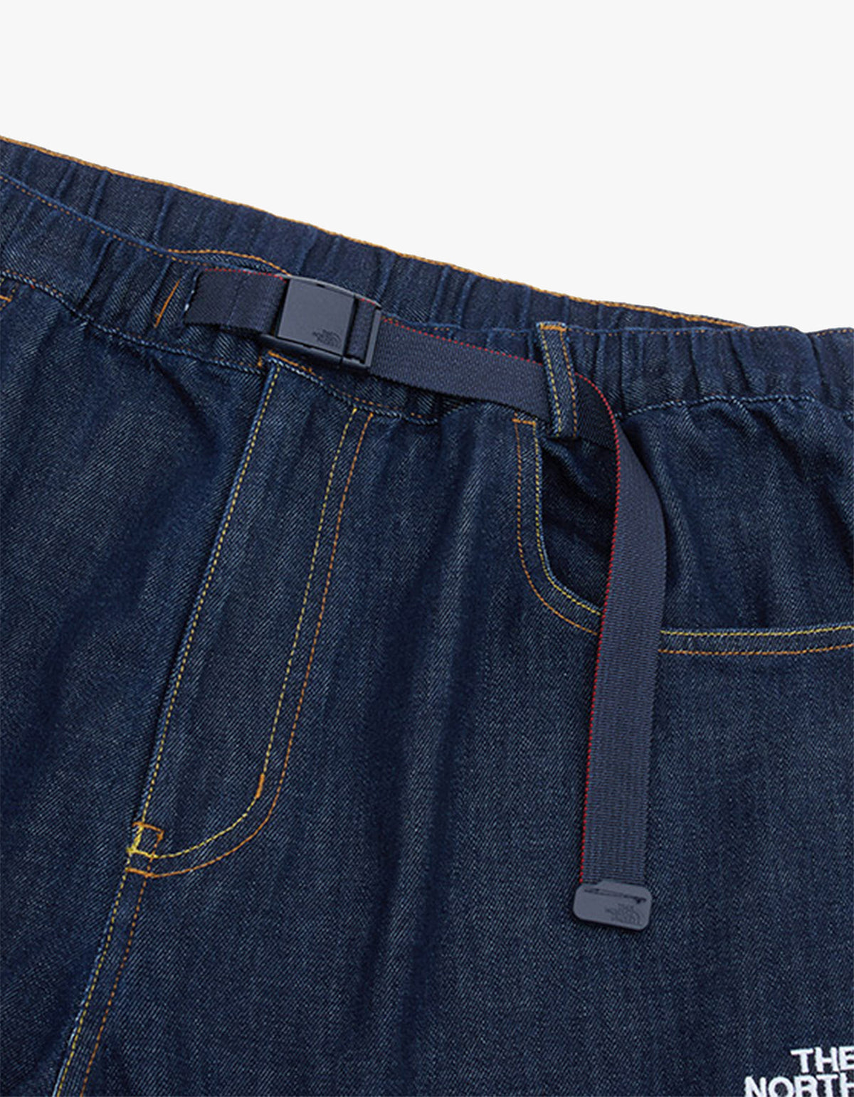 Mens Denim Cordura Pants - Dark Indigo Denim Wash