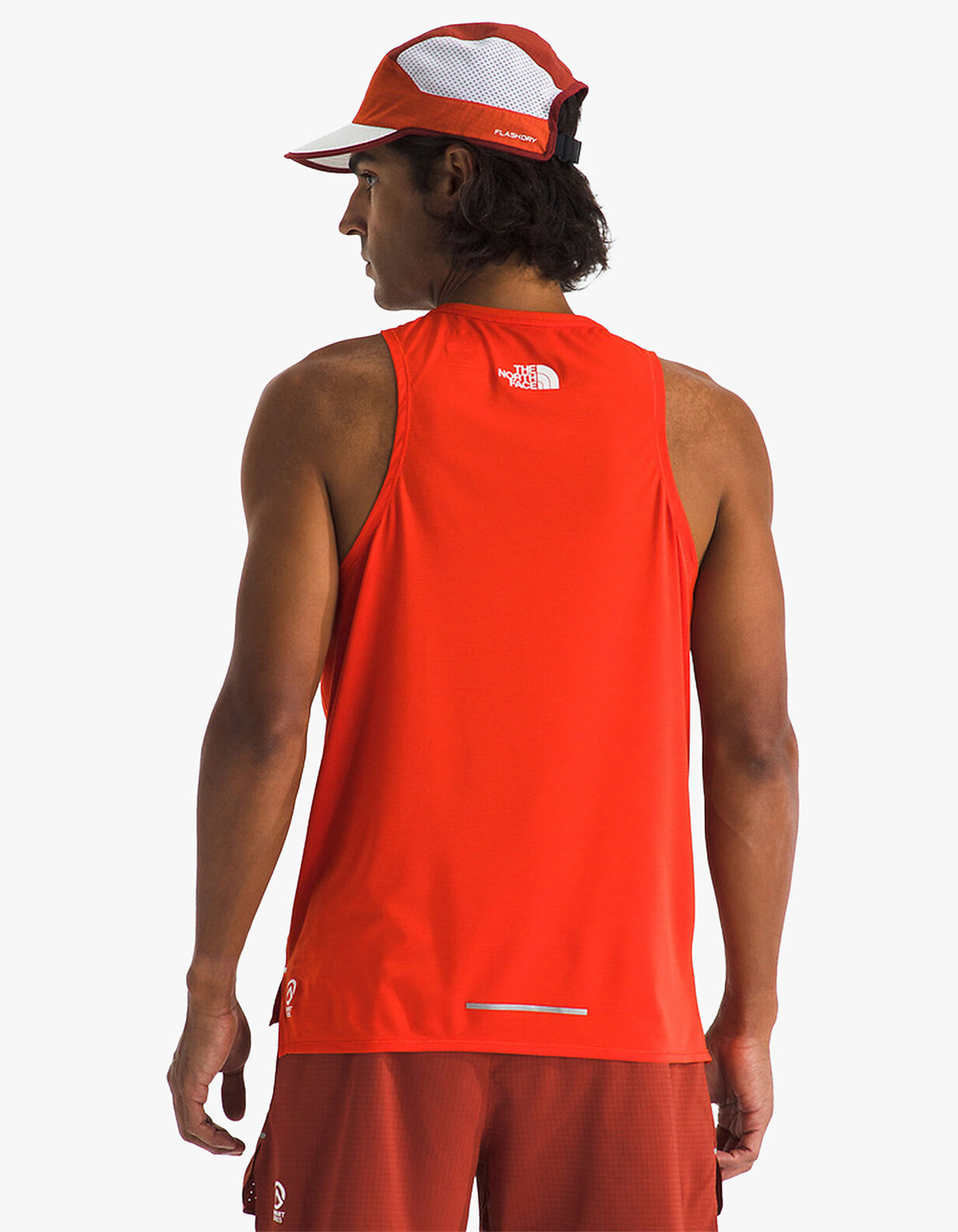 Mens Summit Series High Trail Tank - Lava Red