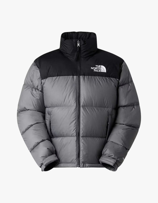 Mens 1996 Retro Nuptse Jacket - Smoked Pearl/TNF Black