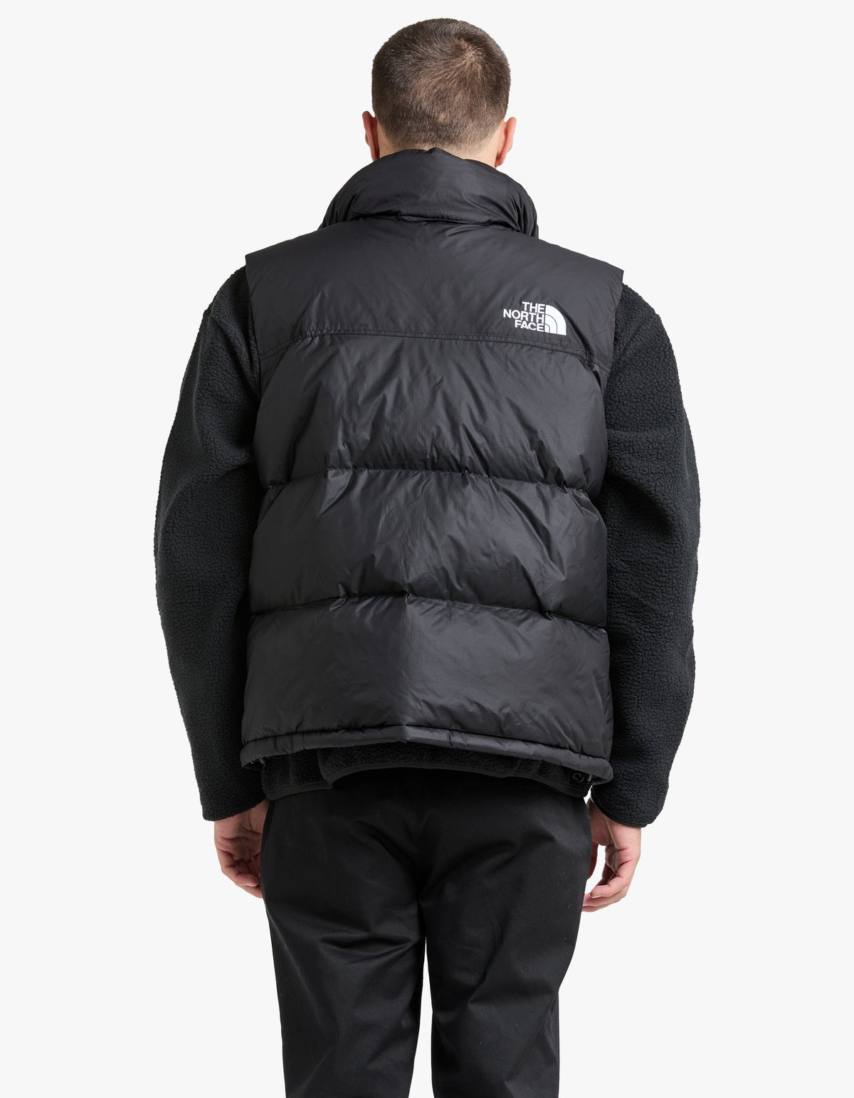 Mens 1996 Retro Nuptse Vest - TNF Black
