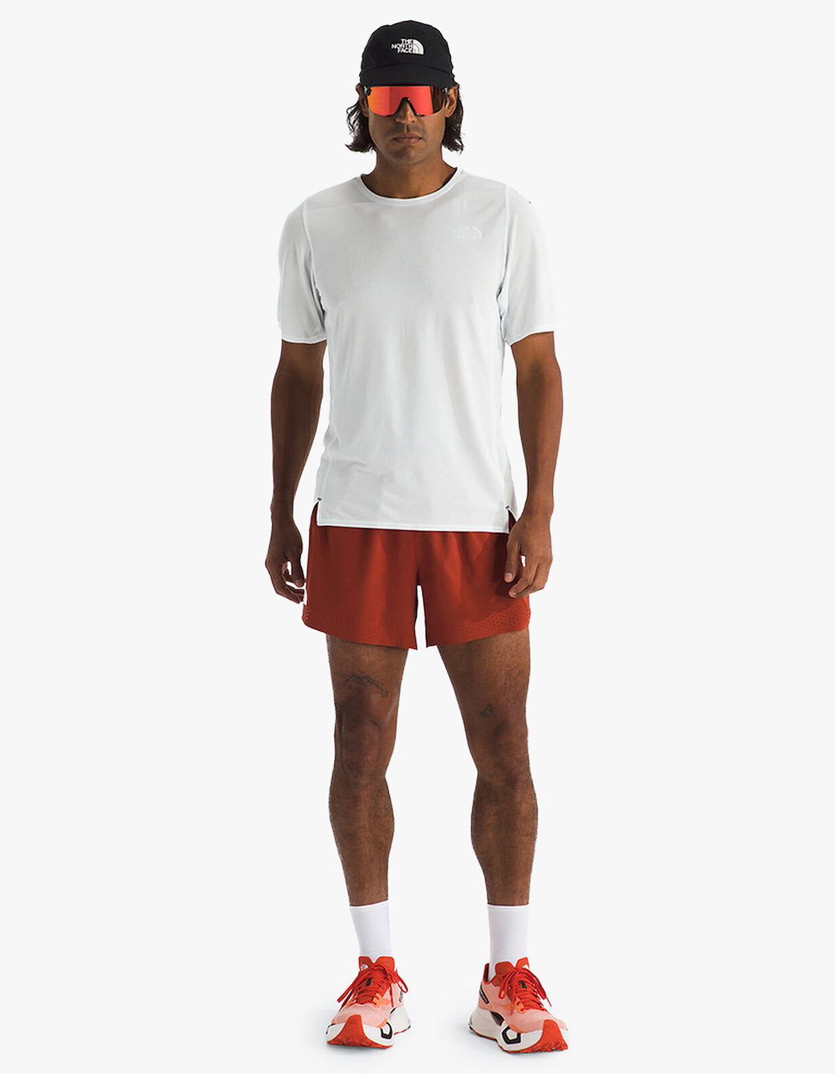Mens Summit Series High Trail S/S Tee - Pearl Stone