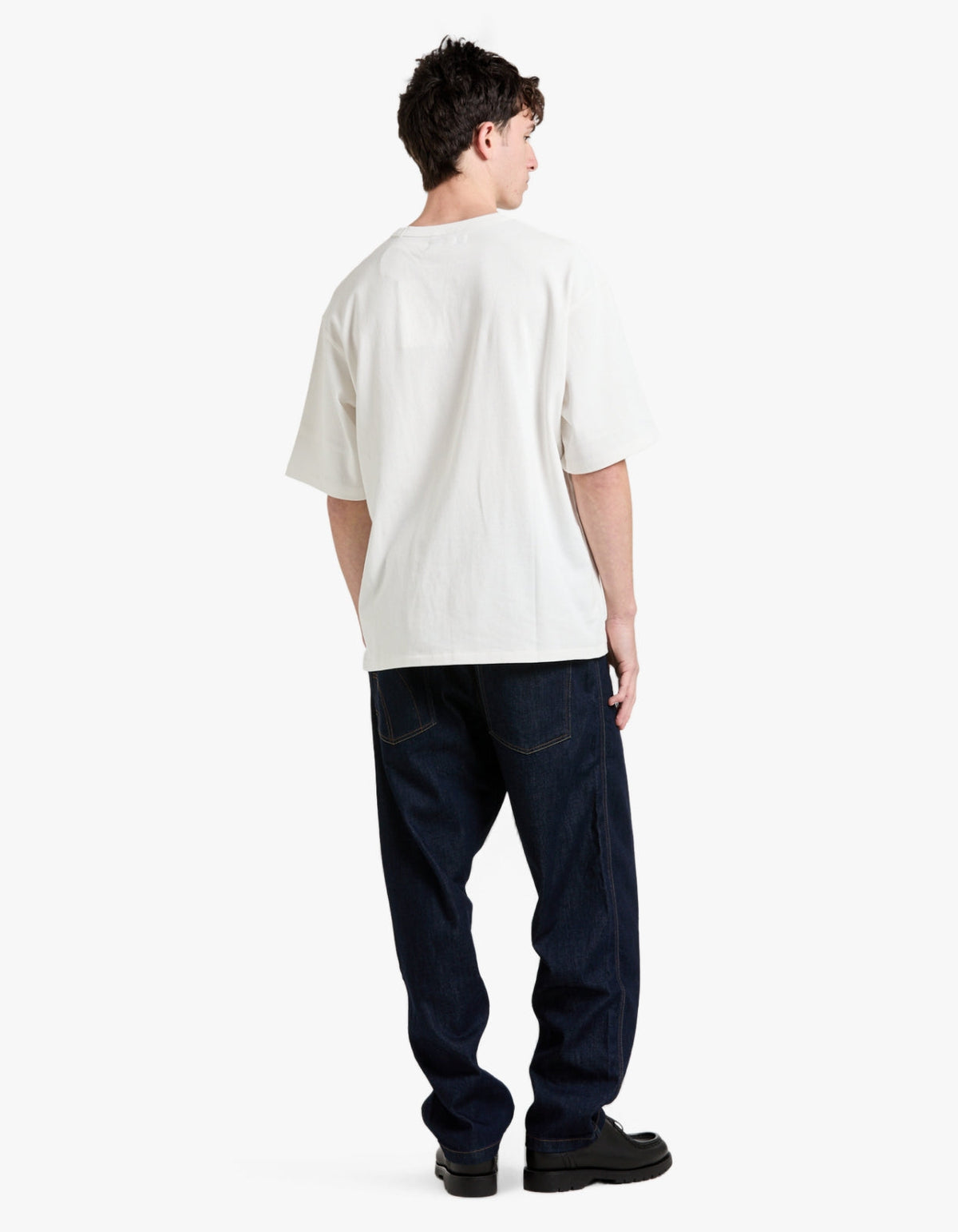 Mens Denim Cordura Pants - Dark Indigo Denim Wash
