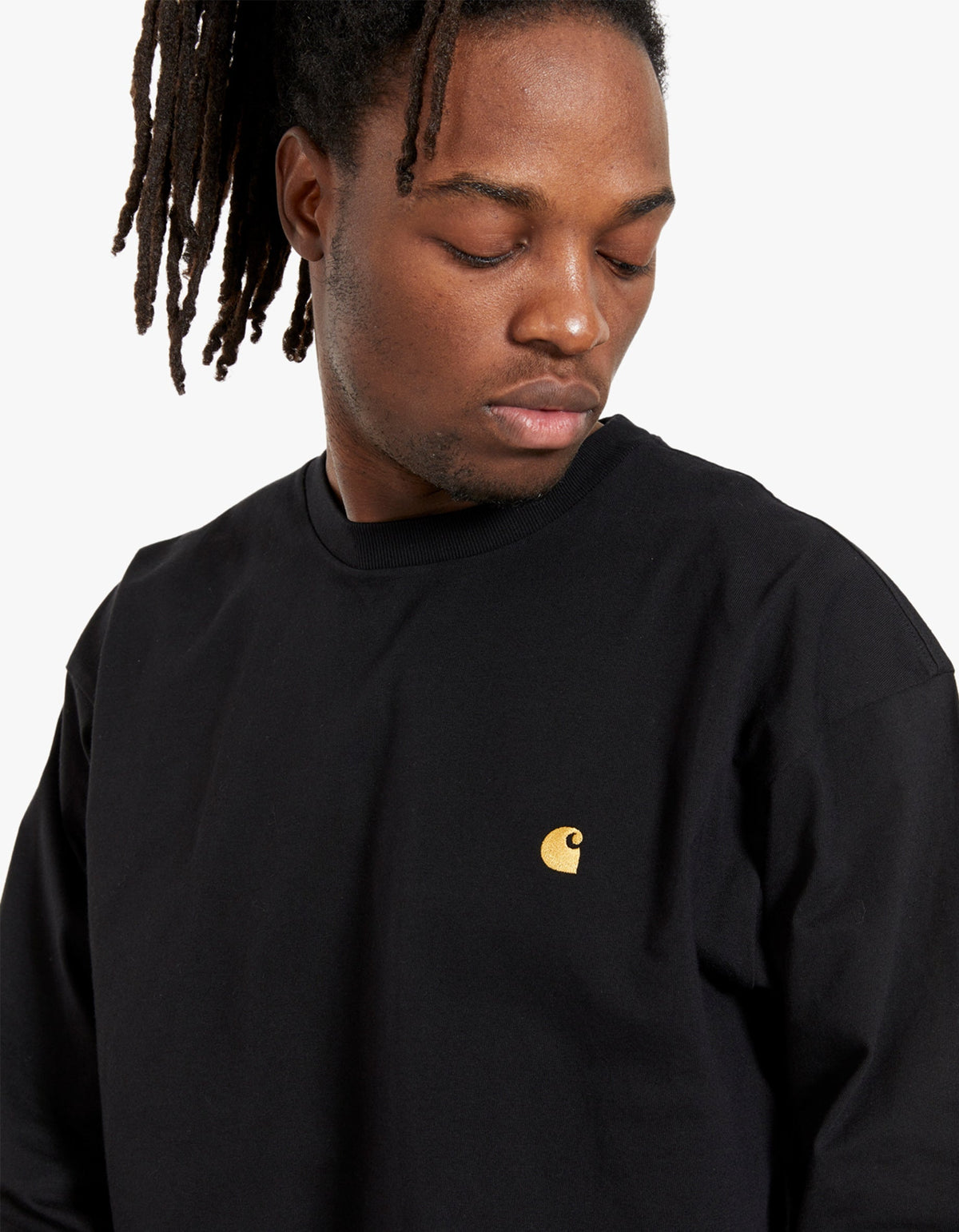 L/S Chase T Shirt - Black/Gold
