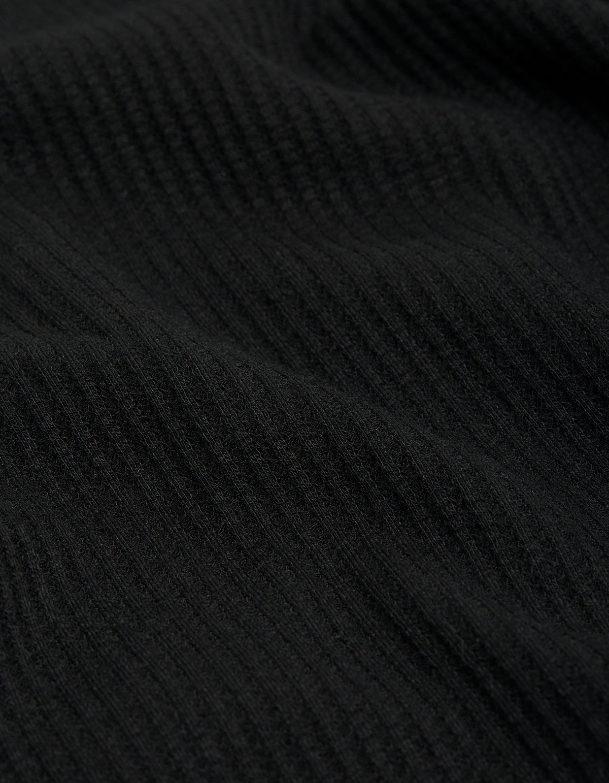 Prescott Waffle - Black
