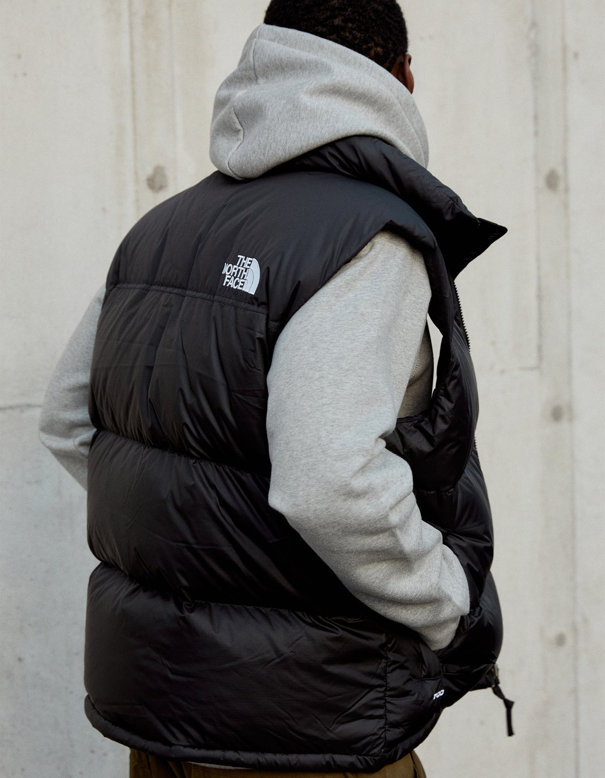 Mens 1996 Retro Nuptse Vest - TNF Black